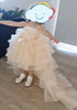 A Princess with her pink trane Dresses Little Palace Store Champagne Child-2